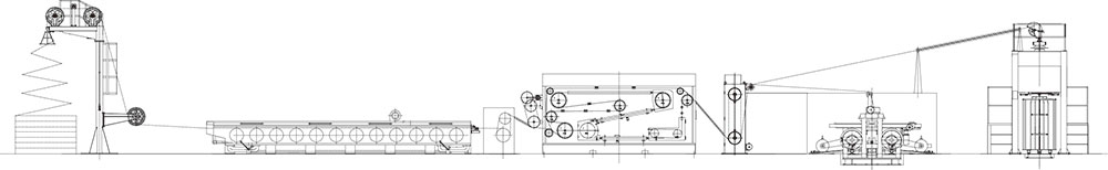 LHDTΦ450等徑輪型滑動式銅大拉絲機